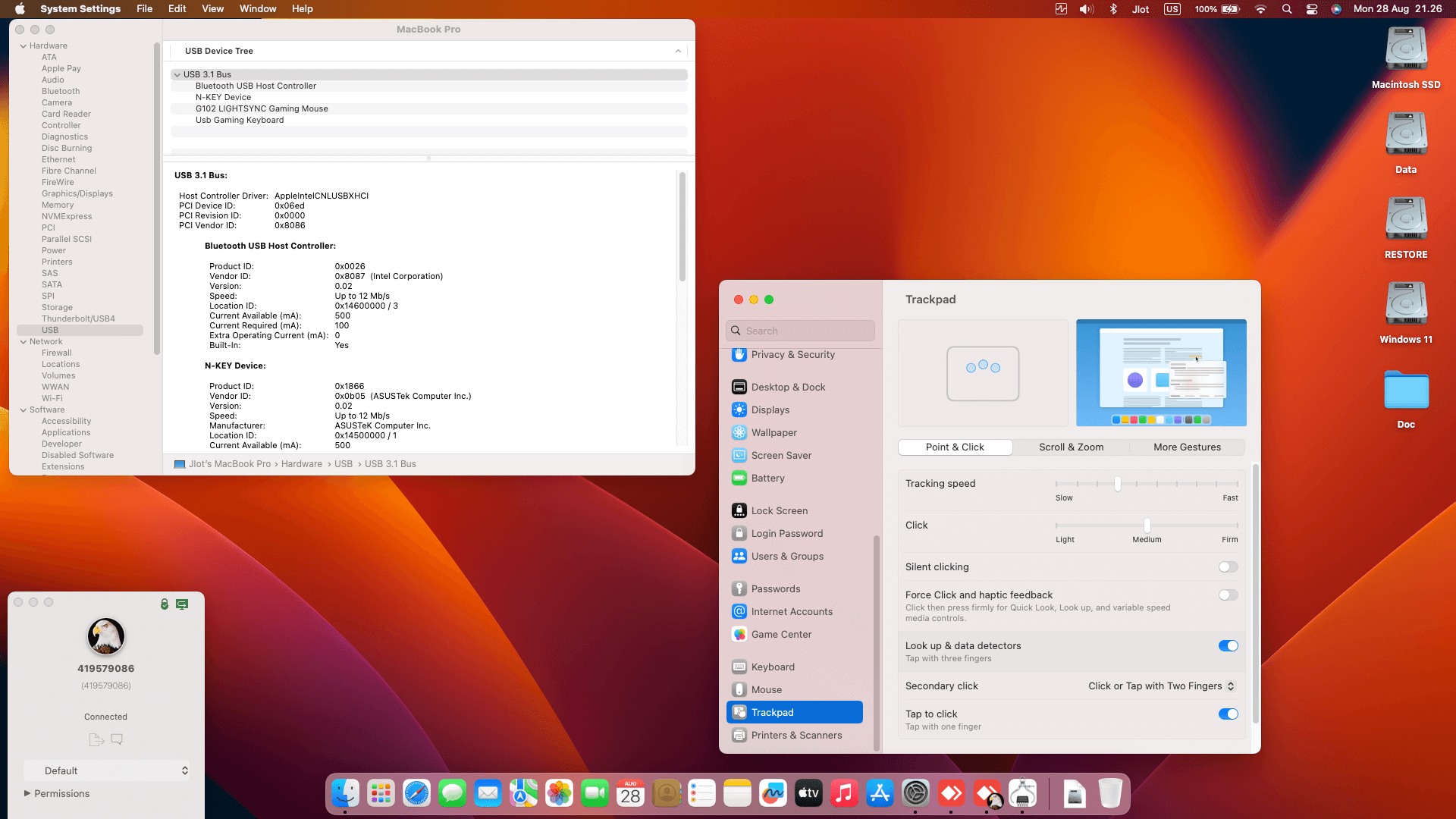 Asus ROG Strix G15 G512LI I565B6T 3rd [CometLake   Intel UHD 10Th Gen + I2C]   OpenCore 1